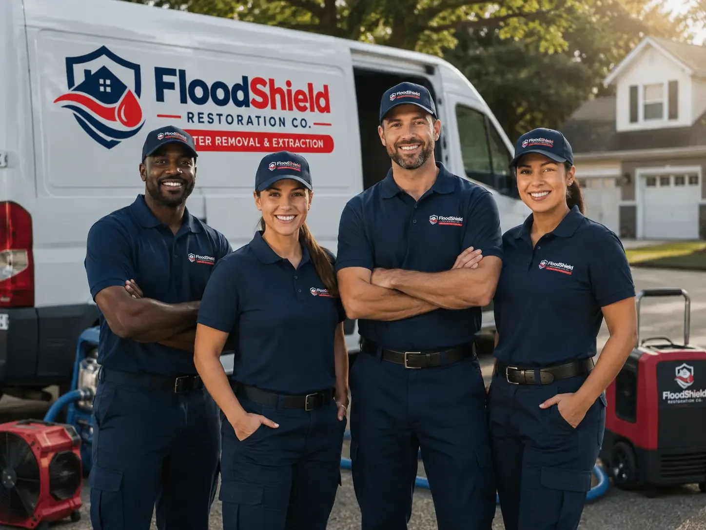 Flood Damage Restoration company in Fort Buchanan, PR